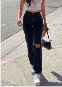 Combo Highwaisted Denim &amp; Cami top