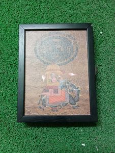 Framed Indian Elephant Art Storage Box