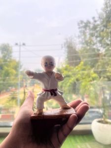 Cute Karate Kid Show Piece