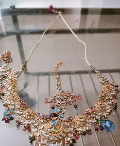 Kundan Set Like New