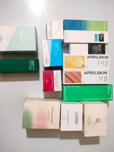 Available Korean Moisturizer, Mask & Toner