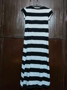 Striped Midi Dress