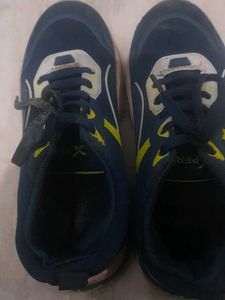 Blue &amp; Yellow Athletic Shoes