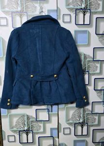 Blue Pea Coat