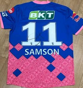 Sanju Samson Worn And Signed Jersey