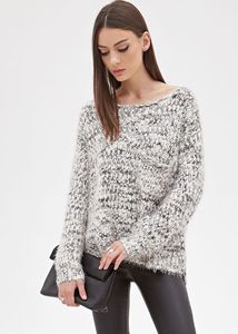 Forever 21 Short  Fuzzy Knit  Sweatshirt