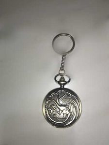 Dragon Emblem Keychain with inbuild watch