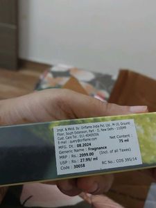 Oriflame Men&#39;s Citrus Tonic PERFUME