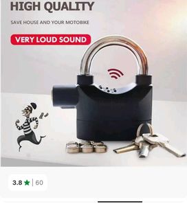Padlock with Keys alarm lock