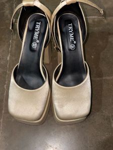 Block Mules Heels Sandal