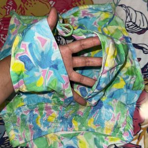 Floral Halter Top