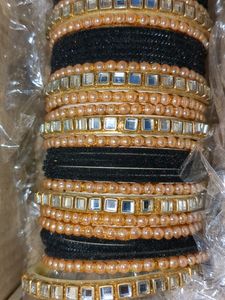Black Velvet Bangles