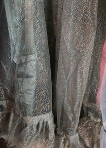 Elegant Pink &amp; Green Girls Dress