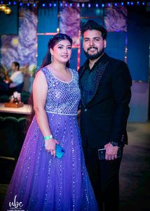 Real Mirror Gown With Dupatta