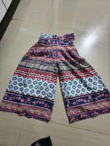 Boho Print Palazzo Pants
