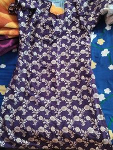 NEW PURE BANARASI SILK GHARARA 3Pcs XXL
