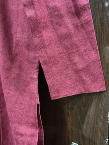 Maroon Kurta
