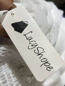 Cute Fit N Flare Backless White Dress