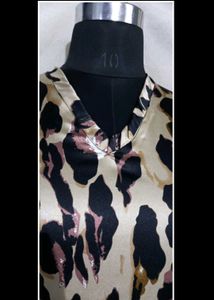 Like New Fee Size Satin Dress
