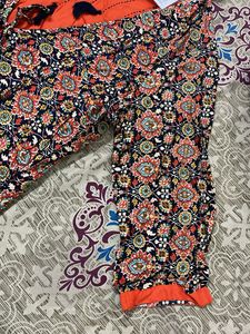 Floral Print Kurta Set
