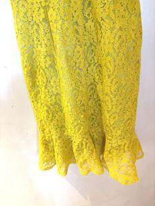 Halter Neck Beautiful  Lace Mini Dress