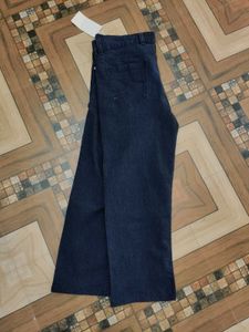 baggy dark blue jeans