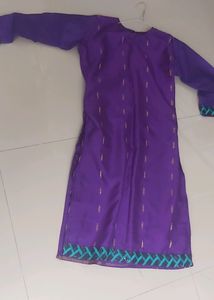 Purple Kurtha
