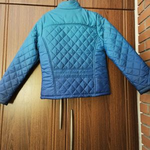 Blue puffer jacket 🧥minor Stain Shown In Pic