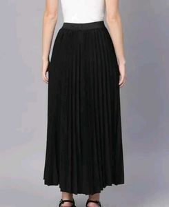 😊 Combo Offer Elegant Black And Lavender Skirt