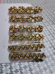 Kundan Hair Clips