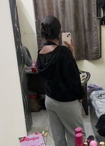 Black Baggy Jumper