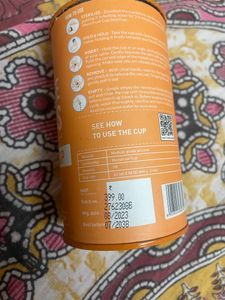 New Sirona Menstrual Cup *never Used*