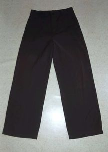 Brown Wide-Leg Trousers