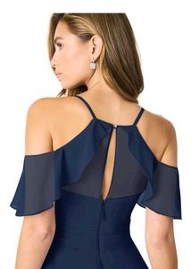 Azazie  Navy Blue Dress(A10)