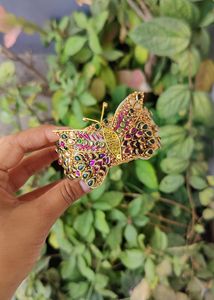 Butterfly 3D Silk Thread Bangle