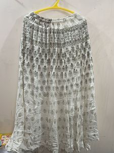 Boho Print Maxi Skirt
