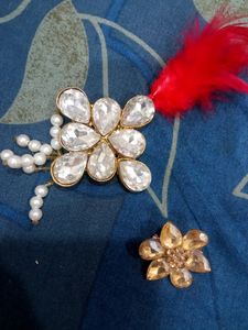 Mens And Womens Brooch Combo