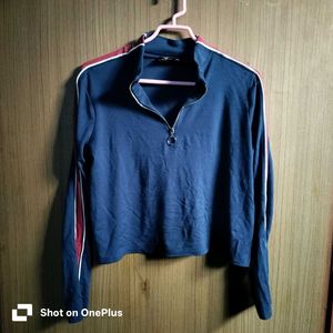 Classy Navy Long Sleeve Top/Activewear