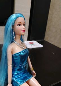 Blue Dress Doll