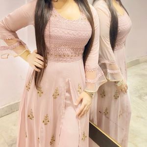 Beautiful Dress With Plazo