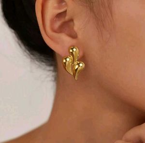 Three Drops Anti Tarnish Earrings