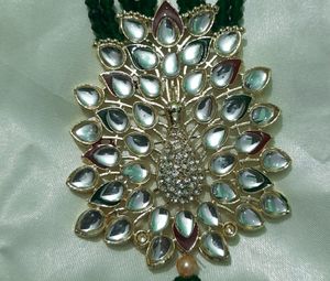 Heavy Kundan , Stone And Meenakari Necklace Set