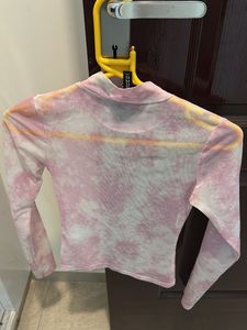 Tie-Dye Long Sleeve Top