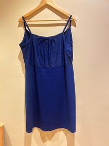 Blue Slip Dress