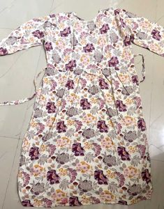 Floral Print Kurta Set