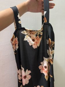 Floral Bodycon Midi Dress