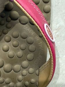 Pink &amp; Brown Flip Flops