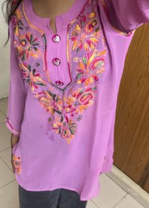 Pink Kurta