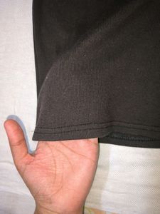 Sleeveless Black Mock Neck Top
