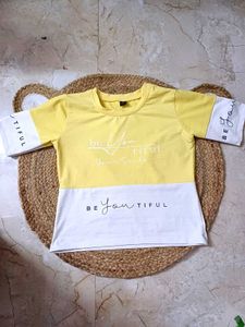 Color Block Graphic Tee
